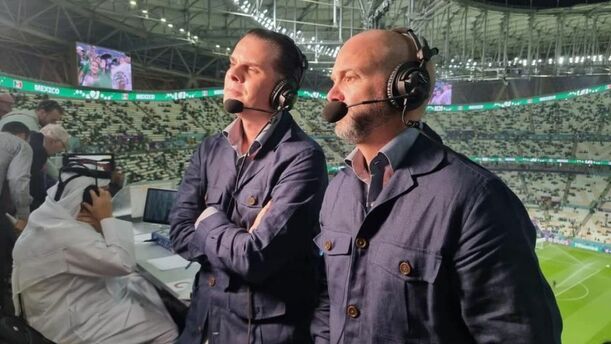 Christian Martinoli y Luis García de TV Azteca (@cmartinolimx)