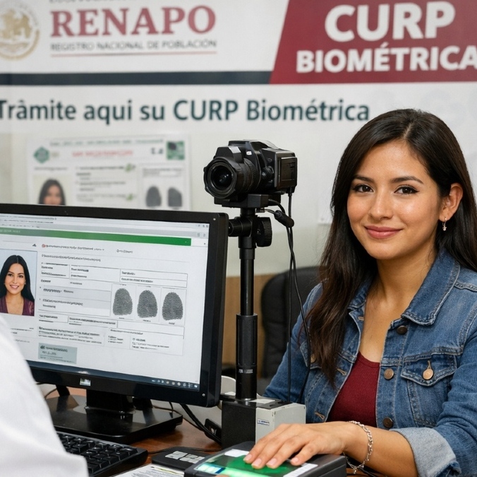 A partir del 2026 la CURP Biométrica deberá ser obligatoria para todos los mexicanos en orden para tramitar sus documentos. Foto: