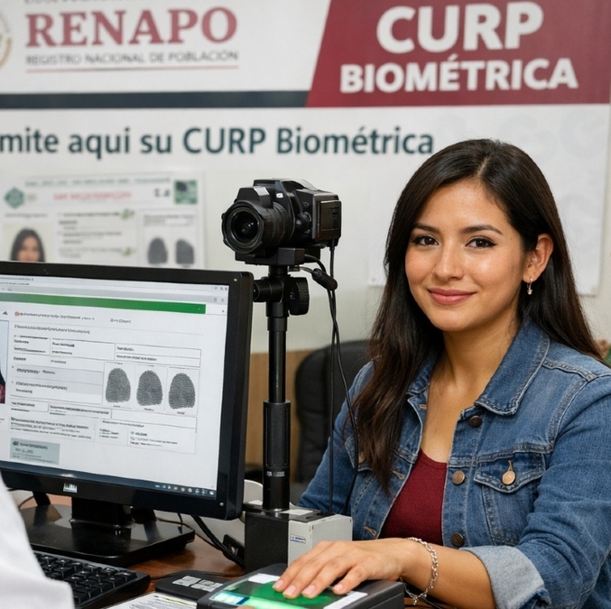 A partir del 2026 la CURP Biométrica deberá ser obligatoria para todos los mexicanos en orden para tramitar sus documentos. Foto: