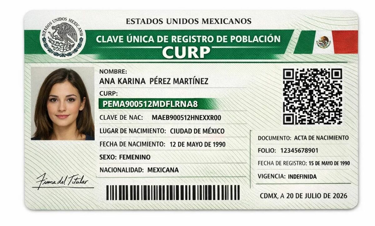 CURP Biométrica 2026: cuándo entra en vigor y a quiénes aplica