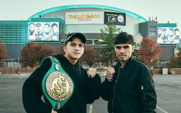 Jesse “Bam” Rodríguez y Pedro Guevara se miden este fin de semana en el box | Foto: Boxeo Mundial en X |