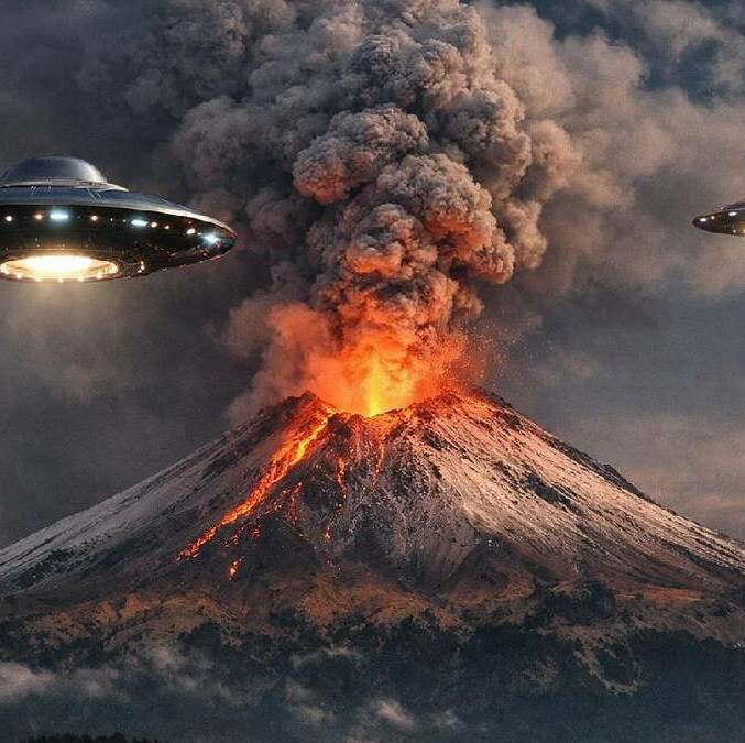 Registran presuntos ovnis en el popocatepetl / Sora