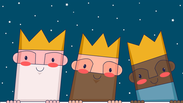 Se aceran los Tres Reyes Magos. (FOTO: Freepik)