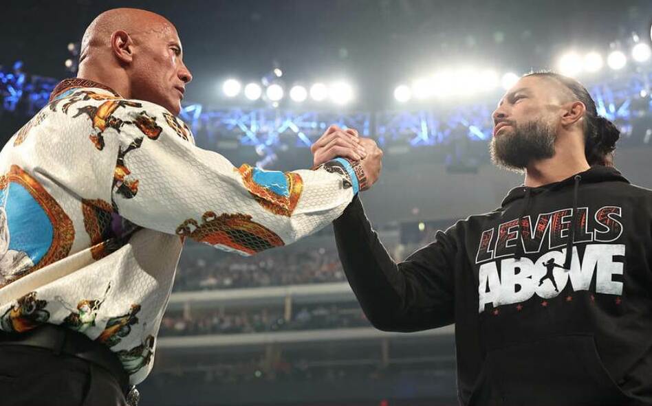The Rock y Roman Reigns harán equipo en Wrestlemania (Foto: WWE)