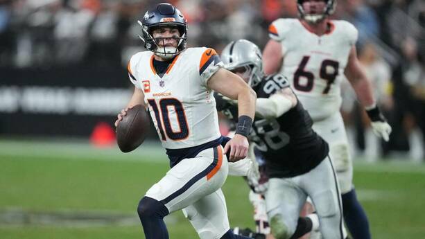 Denver Broncos venció a Las Vegas Raiders (Reuters)