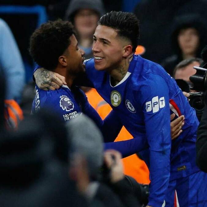 Enzo Fernández puso cifras definitivas (Reuters)