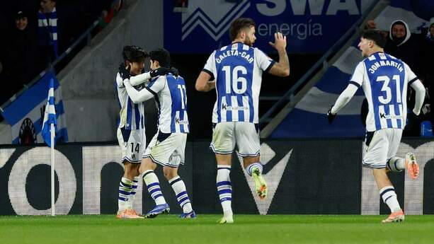 Guedes consiguió el empate ante el Atleti (Reuters)