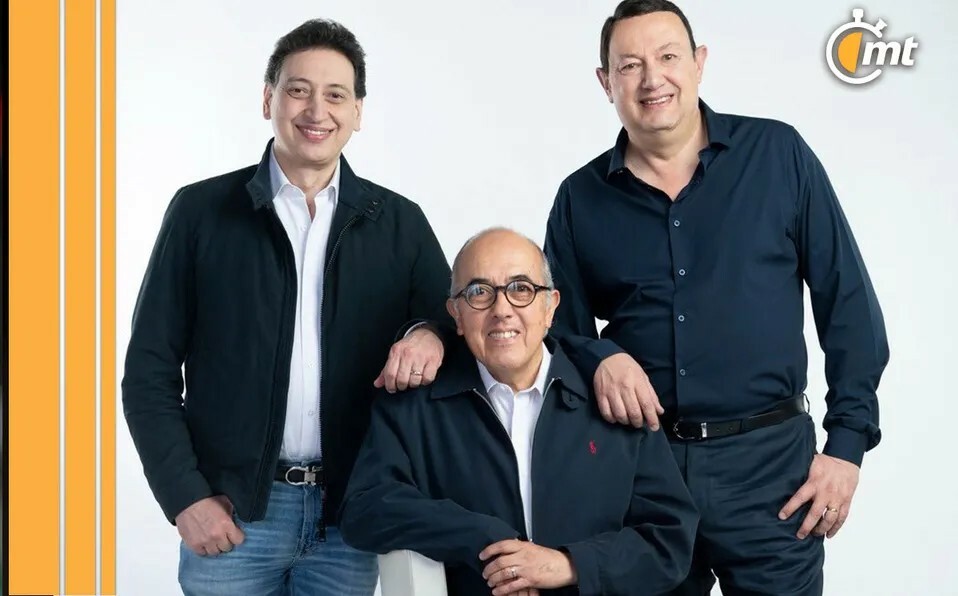 Enrique Burak, Pepe Segarra y Toño de Valdés (Foto: @enriqueburak)