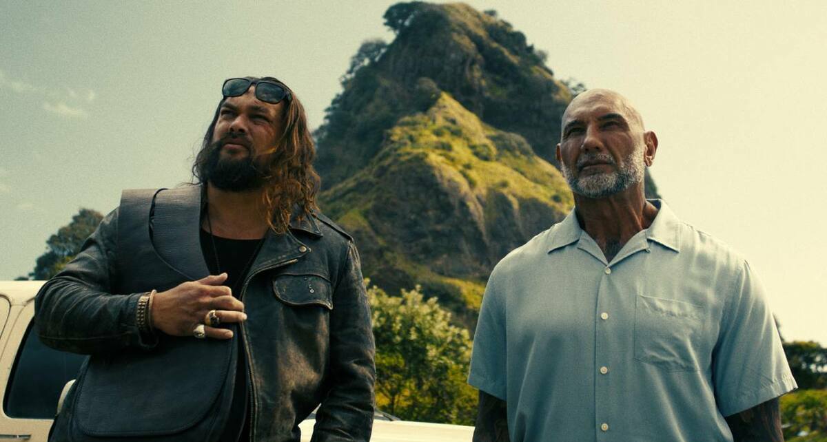Jason Momoa y Dave Bautista protagonizan Equipo Demolición, la nueva comedia de acción de Prime Video (Cortesía)