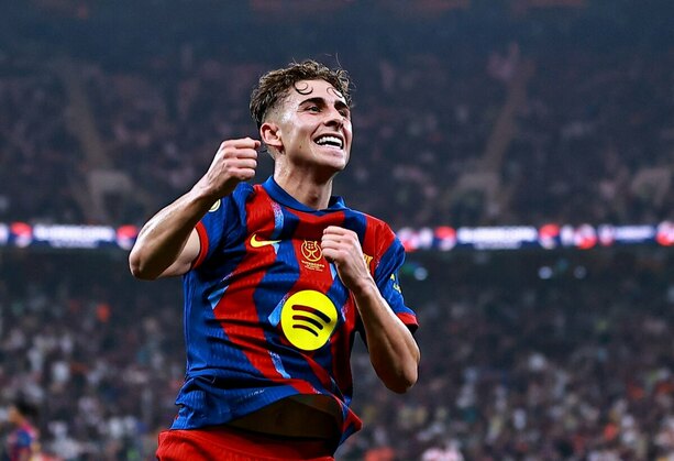 Fermín López marcó ante el Athletic (Reuters)