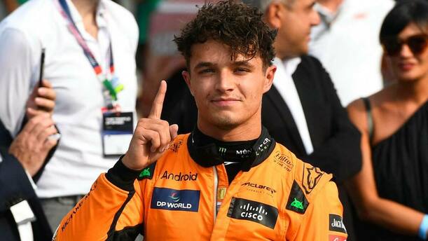Lando Norris sumó su primer título en la F1 (Reuters)
