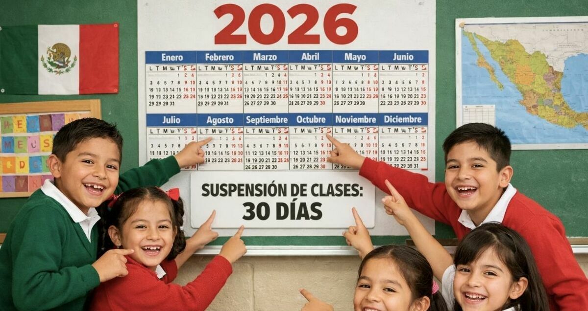 La SEP confirma suspensión de clases por 30 días a partir de enero 2026: FECHAS clave. (Especial).
