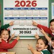 La SEP confirma suspensión de clases por 30 días a partir de enero 2026: FECHAS clave. (Especial).