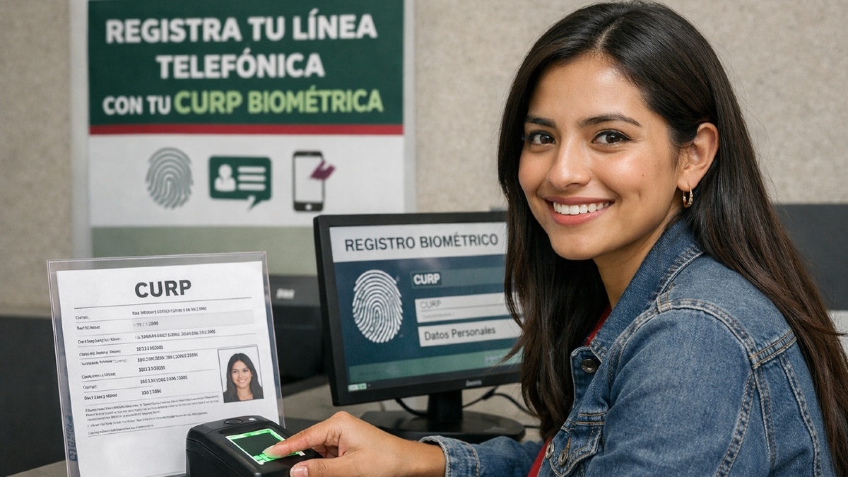 El registro de líneas telefónicas comienza este 9 de enero del 2026 y podrías necesitar la CURP Biométrica para realizar la vinculación. Foto: Sora IA