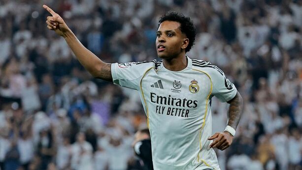 Rodrygo marcó el gol de la victoria ante el Atleti (Reuters)