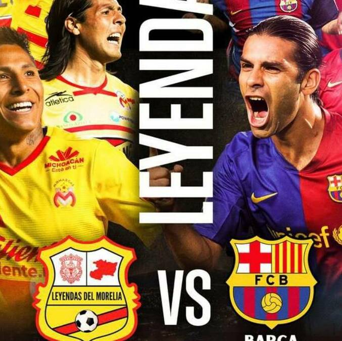 Anuncian partido entre Leyendas de Barcelona y Morelia