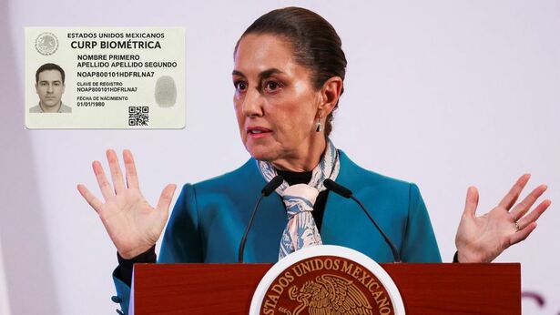 Claudia Sheinbaum aclaró dudas sobre la CURP Biométrica (Reuters/mediotiempo IA)