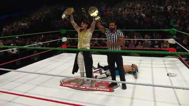 Dominik Mysterio se queda el Megacampeonato AAA