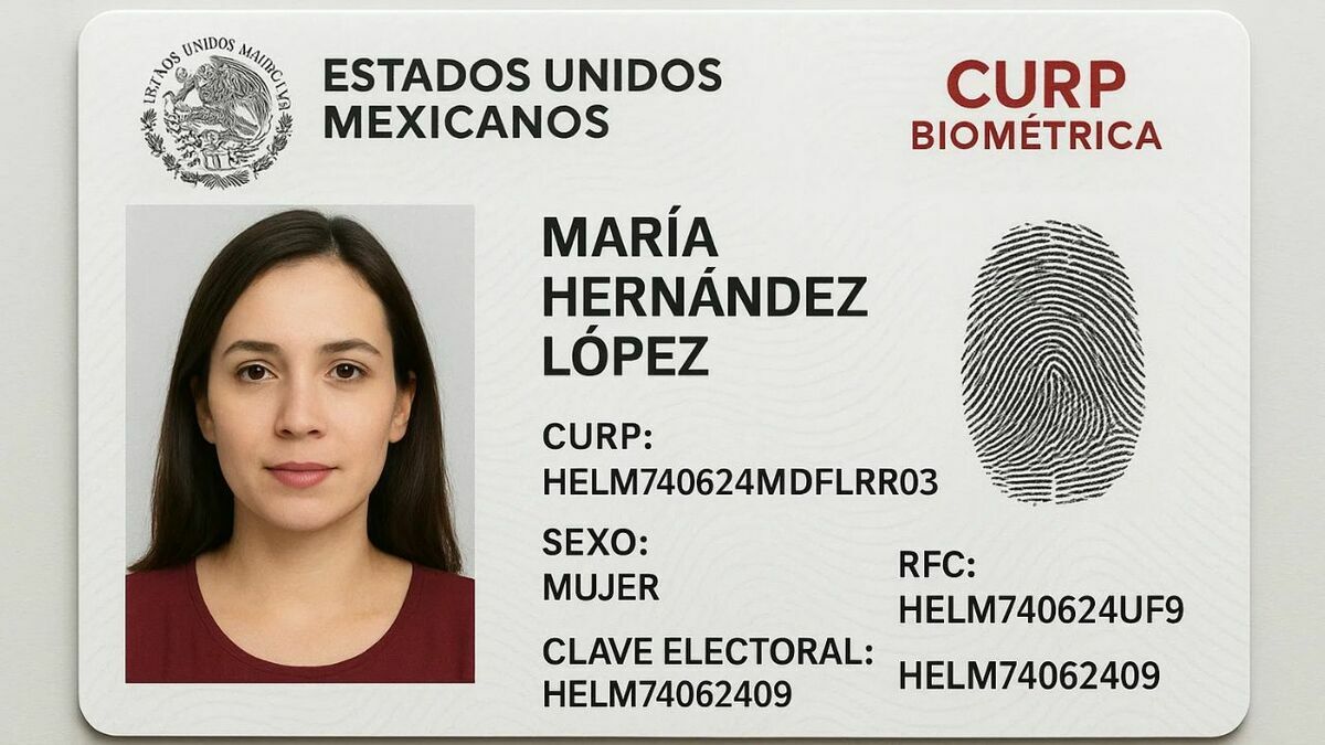 Ya inicia la CURP biométrica en México: conoce cómo sacarla en línea y quiénes pueden hacerlo. FOTO: MEDIOTIEMPO IA