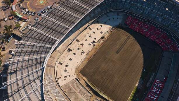 Muestran nuevos avances en el Estadio Banorte (Mexsport)
