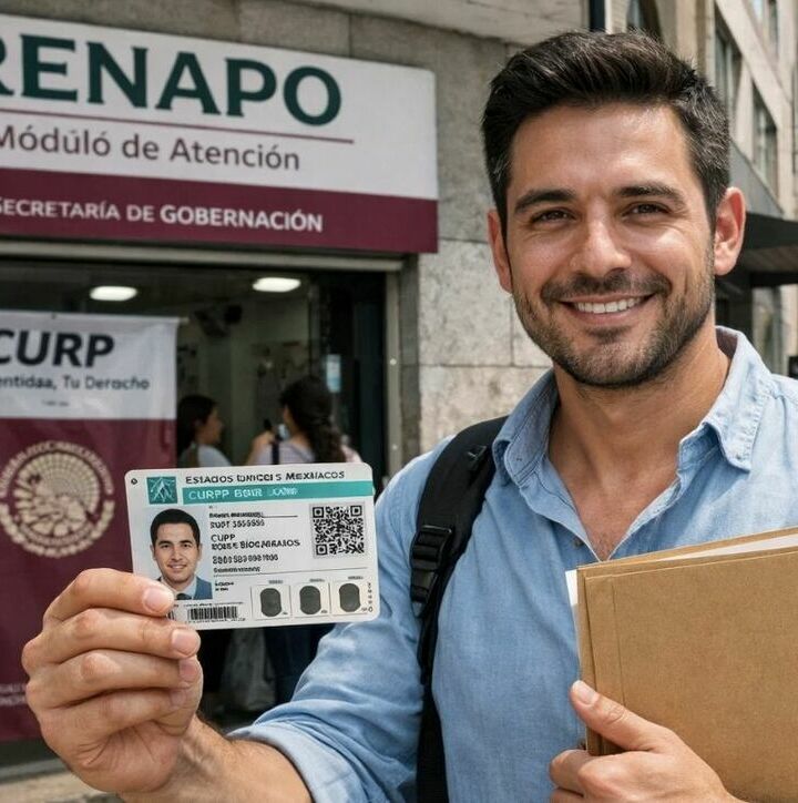 Renapo comparte dónde se ubican módulos para tramitar la CURP biométrica en 2026. (Especial).