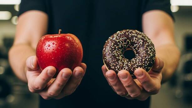 La alimentación juega un papel clave para bajar de peso (IA)