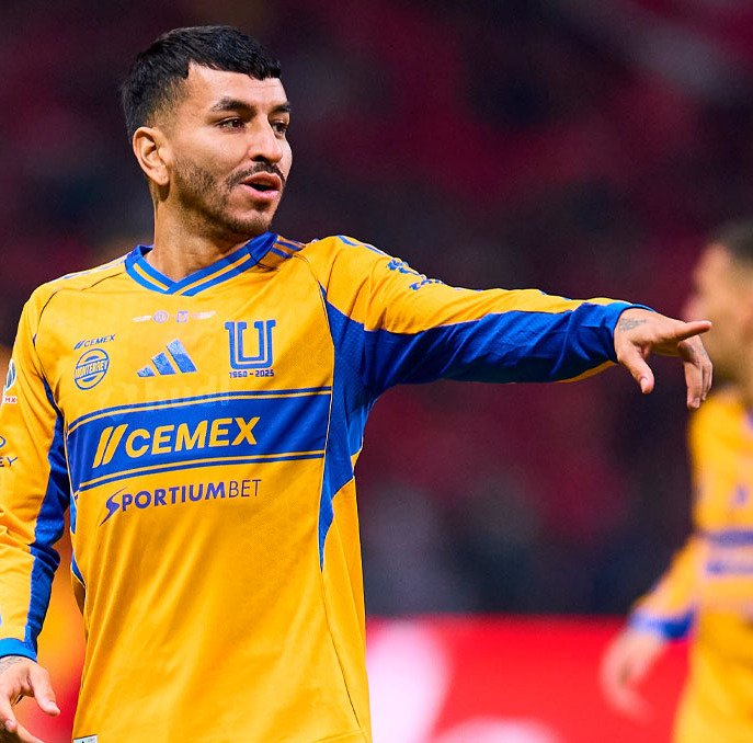 Ángel Correa no estará dos fechas con Tigres. (Foto; Mexsport)