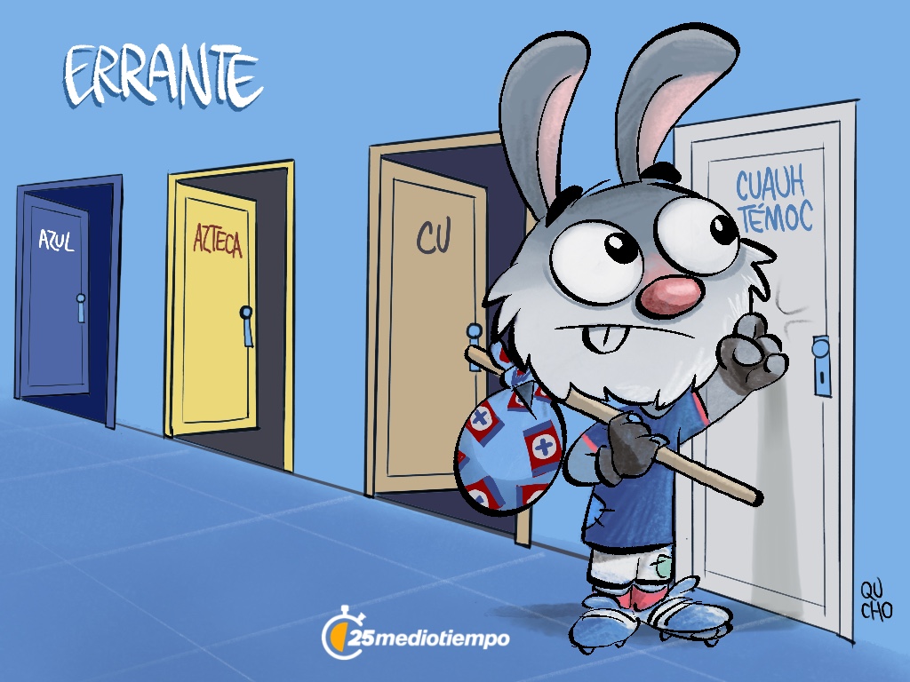 Cruz Azul, equipo errante.