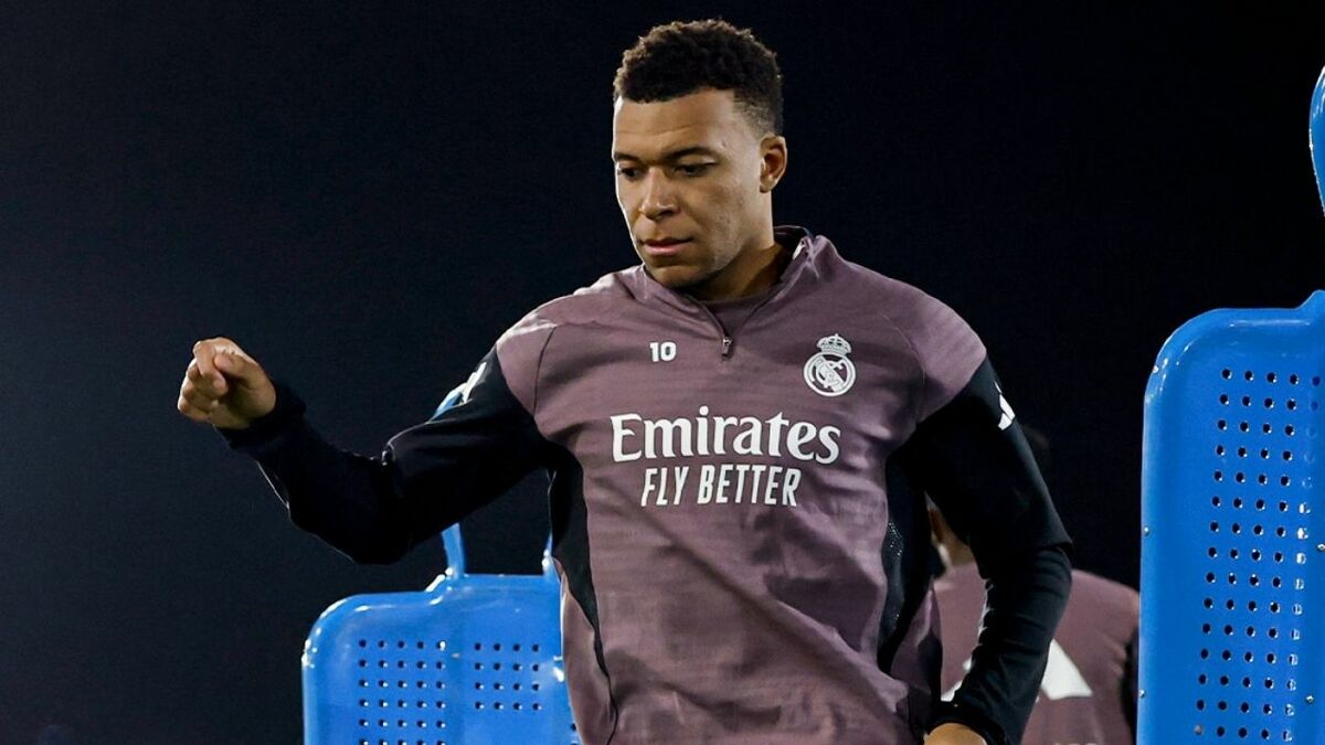 Kylian Mbappé entrenó con el Real Madrid (@realmadrid)