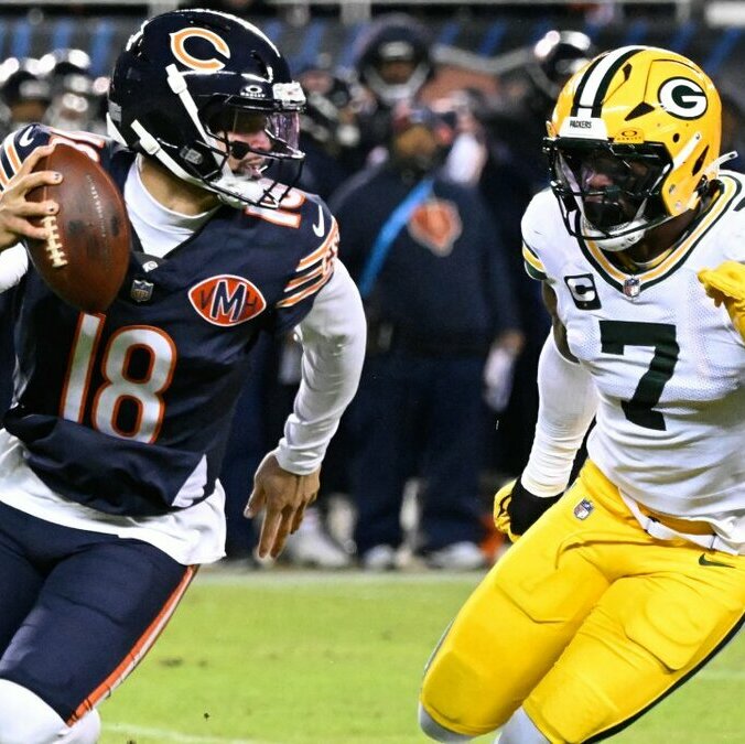 Caleb Williams tuvo un gran partido ante Packers (Reuters)