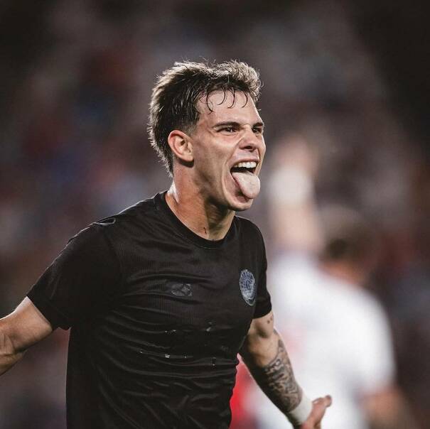 El jugador uruguayo fue una de las revelaciones de 2025 / Cerro Lago