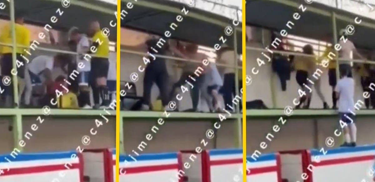 Una árbitra fue agredida por un grupo de mujeres en la CDMX (Captura @c4jimenez)