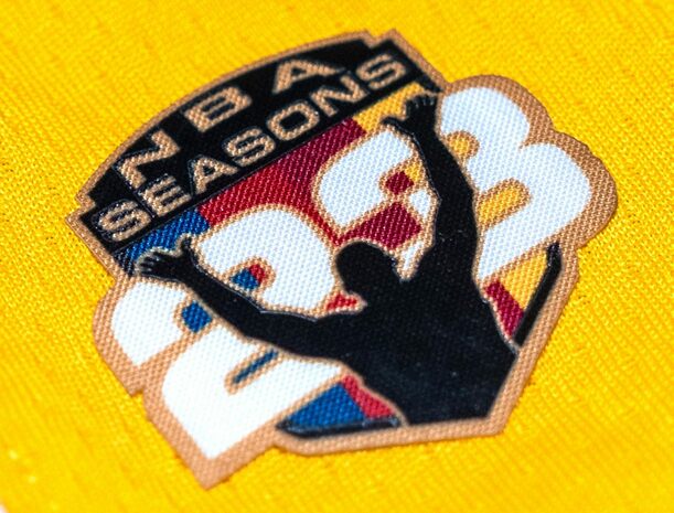 Así es el parche conmemorativo de LeBron James (EFE)