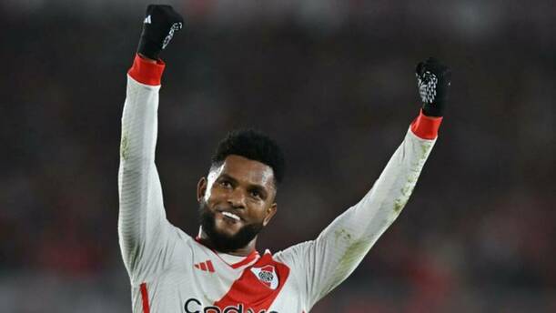 Miguel Borja está listo para ser futbolista de Cruz Azul (@RiverPlate)