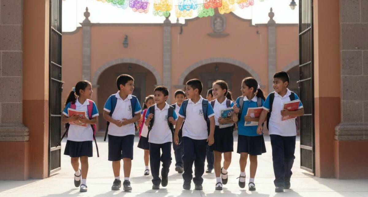 La SEP anunció ajustes de horario en enero para algunas escuelas por las condiciones climáticas (Mediotiempo IA)