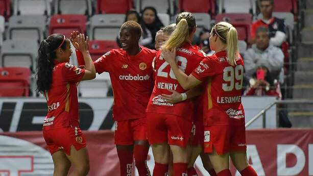 Toluca doblegó al Atlas en la Jornada 2 de Liga MX Femenil (Imago7)