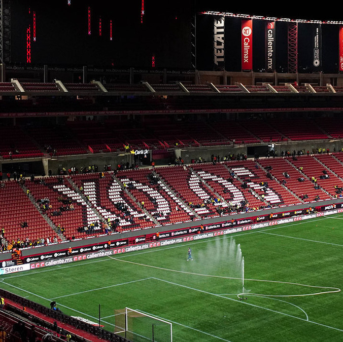 La cancha de Xolos vuelve a ser criticada. (Foto: Mexsport)