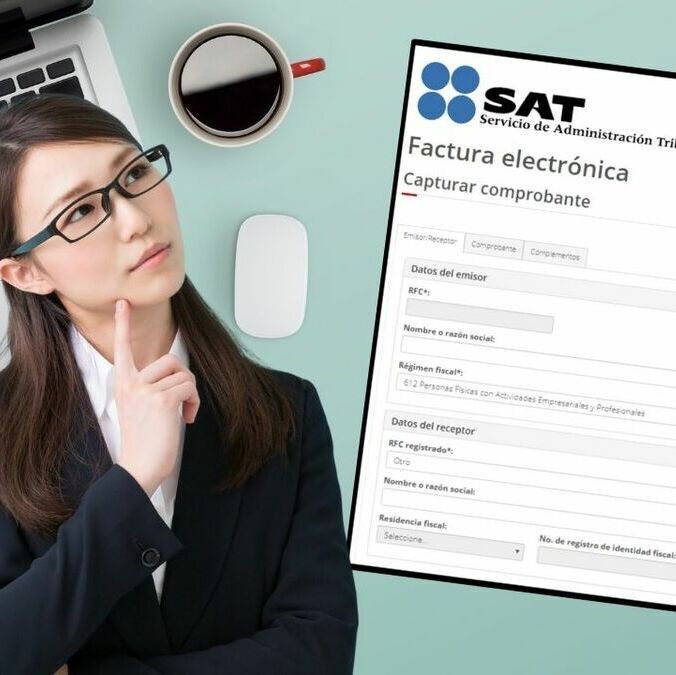¿Cómo realizar una factura electrónica del SAT este 2026?| SAT