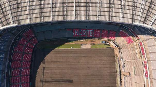 Estadio Azteca se prepara para el inicio de la Copa del Mundo 2026 (Mexsport)