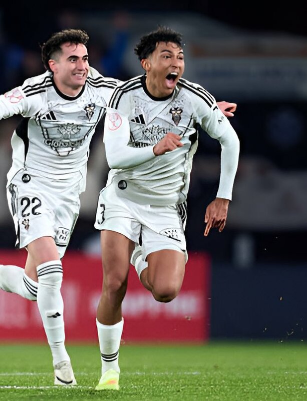 Jonathan Gómez ingresó de cambio al 74' / Albacete