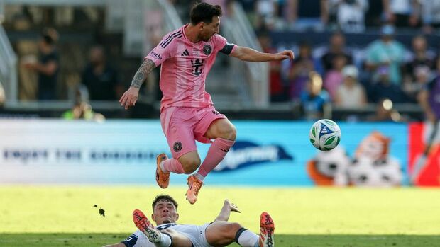 Lionel Messi en la Final de la MLS Cup (Reuters)