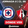 Rivalidades Cruz Azul vs Atlas Jornada 2 Clausura 2026