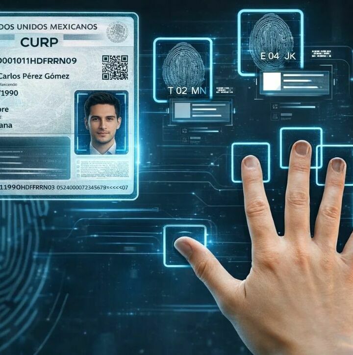 CURP biométrica 2026: estas son las partes del cuerpo que se escanean para el trámite. (Mediotiempo IA).