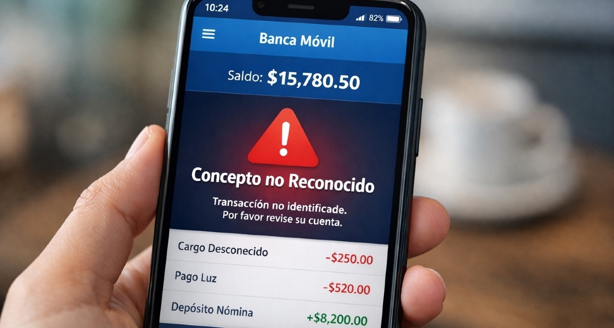 Evita escribir estas palabras en tus conceptos de transferencias bancarias para que el SAT no revise tus operaciones. Foto: Sora IA