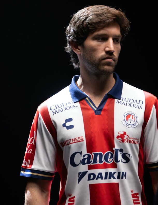 Jersey de local para el CL2026 del Atlético San Luis (Cortesía)