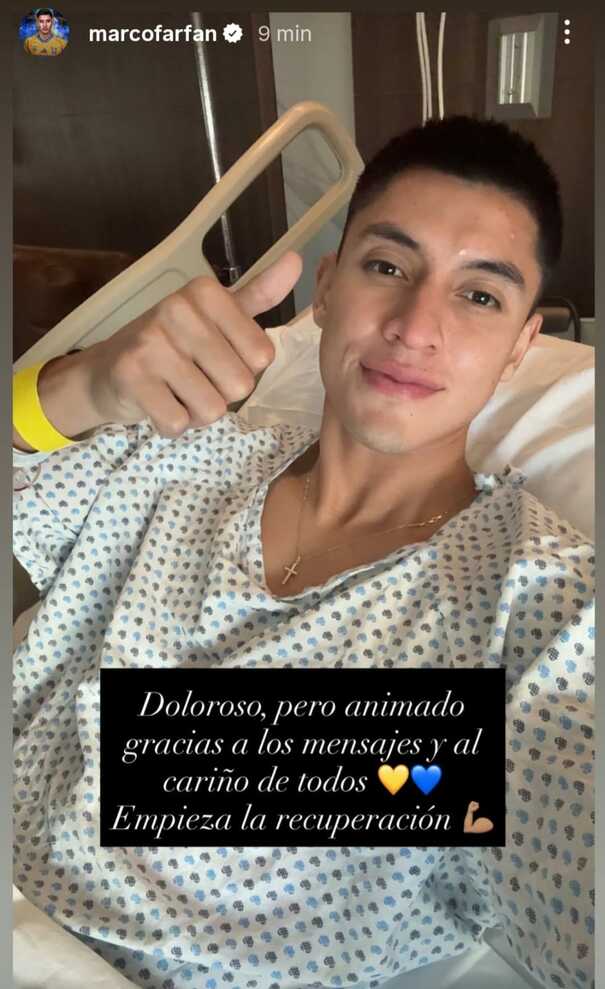 Marco Farfán compartió una foto en sus redes sociales.