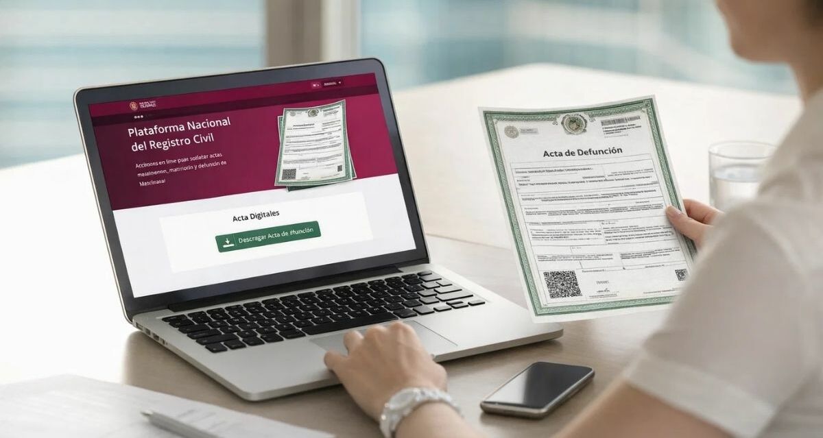 Así puedes obtener acta de defunción en línea en sencillos pasos