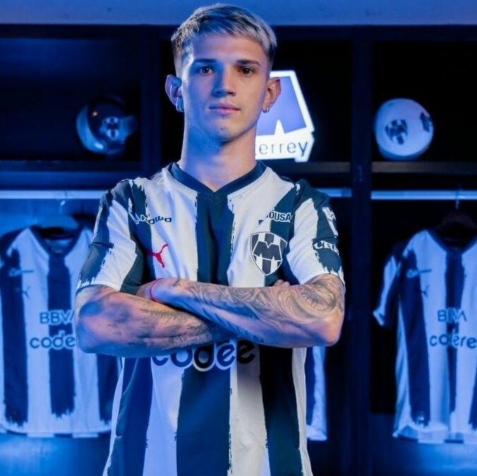 Luca Orellano es un refuerzo del Monterrey que llegó para el Clausura 2026. (Foto: Rayados)