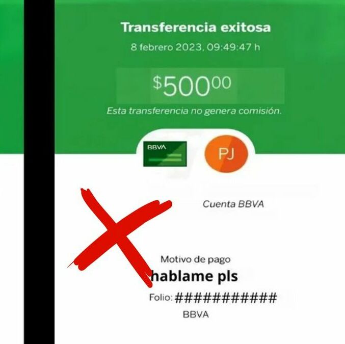 Estas son las palabras que NO debes usar en tus transferencias para evitar alertas del SAT en 2026