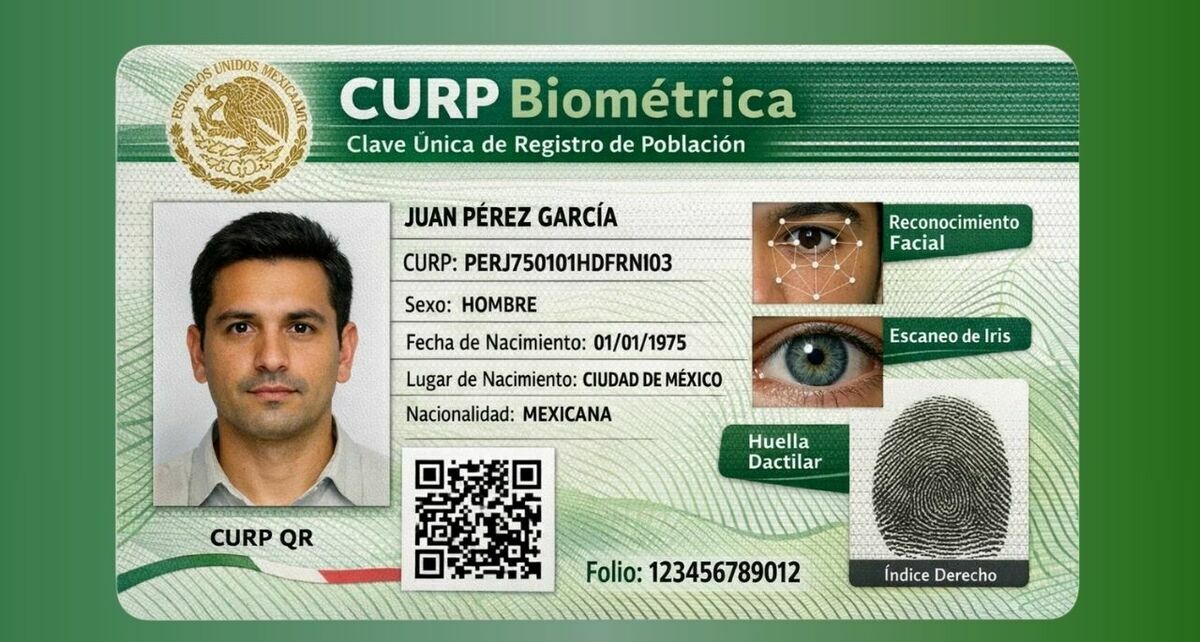 ¿Qué partes del cuerpo escanean para la CURP biométrica en 2026? Así funciona el trámite